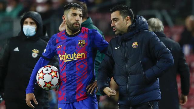 Foto: Laga Kedua Pelatih Xavi Hernandes, Barcelona Ditahan Imbang Benfica di Liga Champions