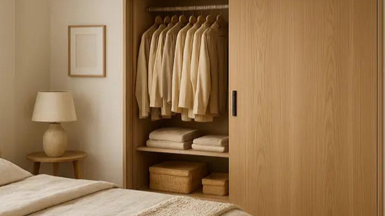 Inspirasi Lemari Pakaian Minimalis Modern yang Fungsional dan Estetik
