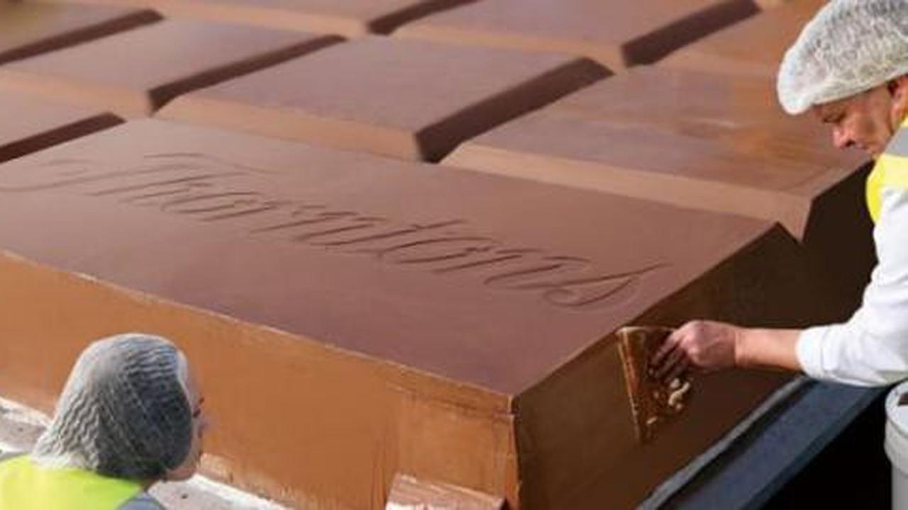 Inilah coklat terbesar di dunia!