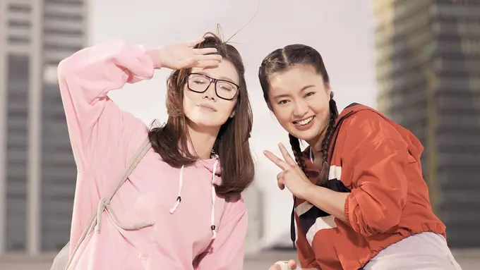 Ilustrasi kakak adik perempuan