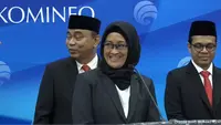 Fadhilah Mathar resmi dilantik sebagai Direktur Utama Badan Aksesibilitas Telekomunikasi dan Informasi atau Dirut BAKTI yang baru (YouTube Kemkominfo TV)