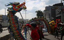 FOTO: Atraksi Barongsai hingga Tatung Semarakkan Perayaan Cap Go Meh 2025 di Jakarta
