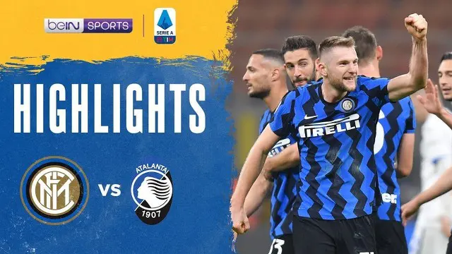Berita Video Highlights Liga Italia, Gol Tunggal Milan Skriniar Bawa Inter Milan Menang atas Atalanta