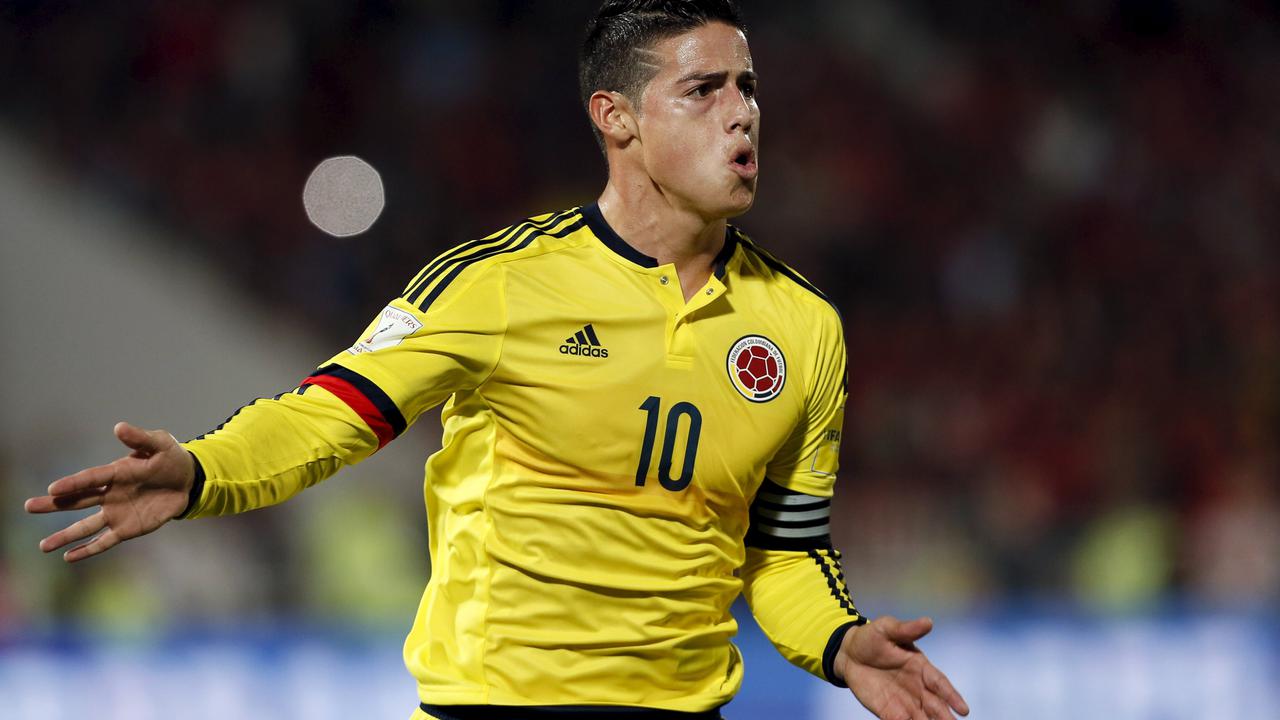 James Rodriguez Gagalkan Kemenangan Chile (Reuters)