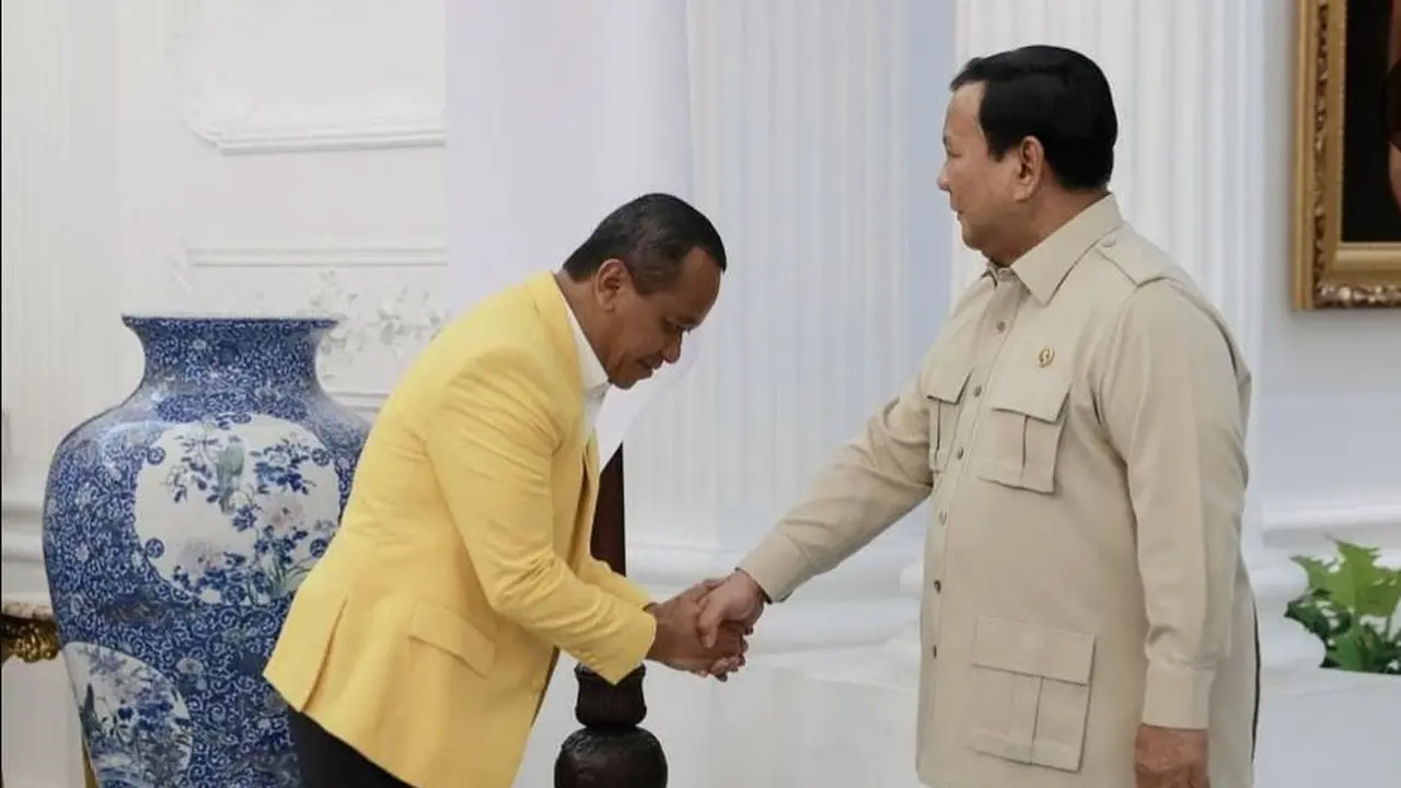 Ketua Umum Partai Golkar Bahlil Lahadalia dan Presiden Prabowo Subianto (Istimewa)