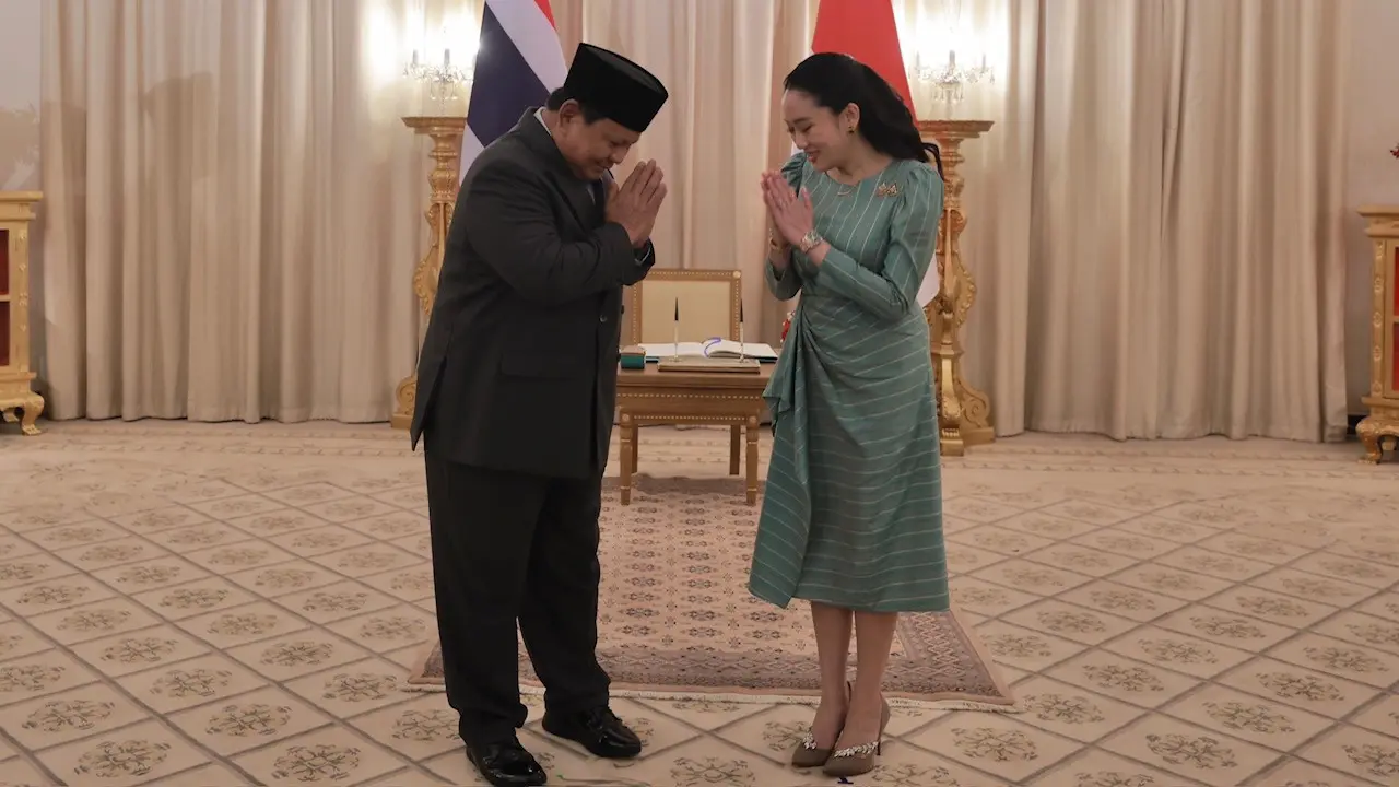 Prabowo dan PM Thailand
