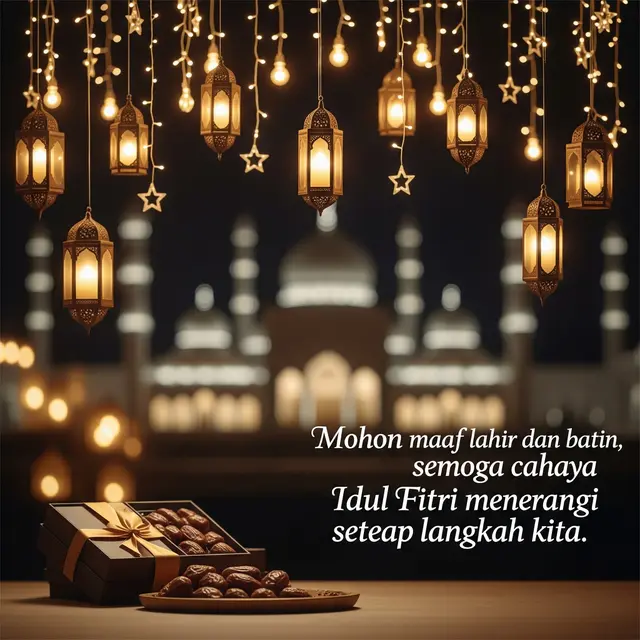 Gambar Ucapan Idul Fitri 2026