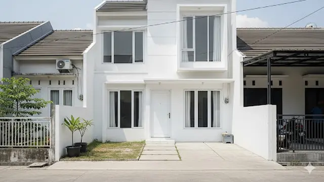 Desain Serba Putih yang Bersih dan Lapang