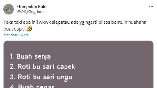7 Teka-Teki Penugasan Ospek untuk Mahasiswa Baru Ini Bikin Mikir