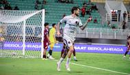 Winger Persita Tangerang, Rayco Rodriguez mencetak satu gol ke gawang PSM Makassar dalam laga pekan ke-24 BRI Super League 2025/2026 di Stadion Gelora BJ. Habibie, Parepare, Senin (2/3/2026). (Dok. Persita)