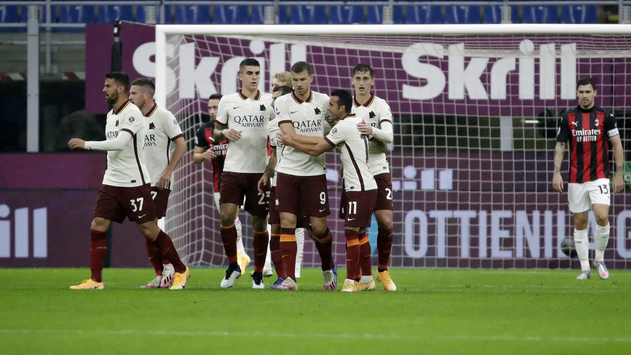 Drama 6 Gol, AC Milan Berbagi Poin dengan Roma