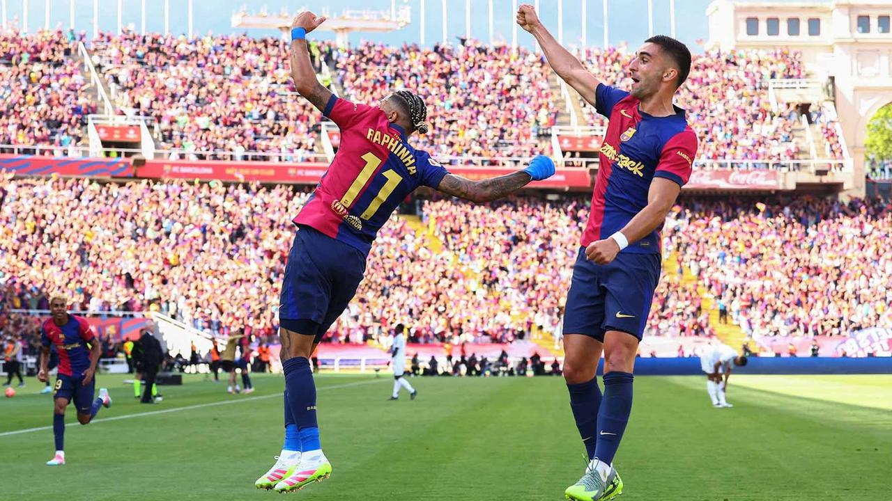 FOTO: El Clasico Barcelona Hajar Real Madrid 4-3
