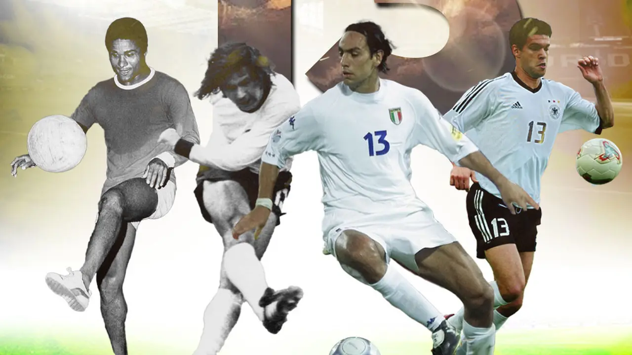 Ilustrasi - Gerd Muller, Eusebio, Alessandro Nesta, Michael Ballack