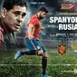 Prediksi Spanyol VS Rusia (Liputan6.com/Trie yas)