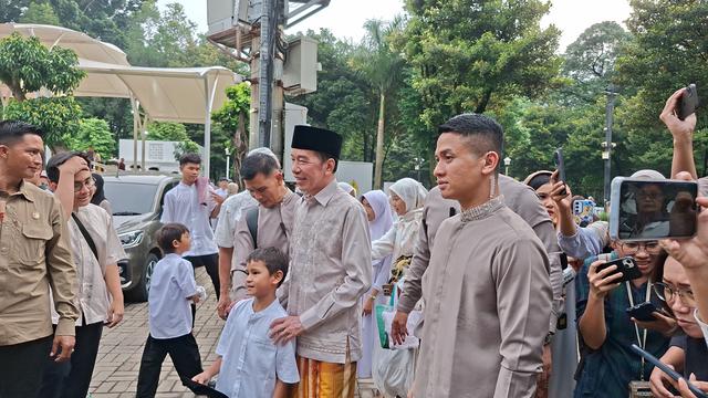 Pesan Jokowi Usai Salat Id di GBK: Kesabaran dan Memaafkan