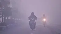 Sekolah di Kotim Ditutup Gara-Gara Kabut Asap Kebakaran Hutan