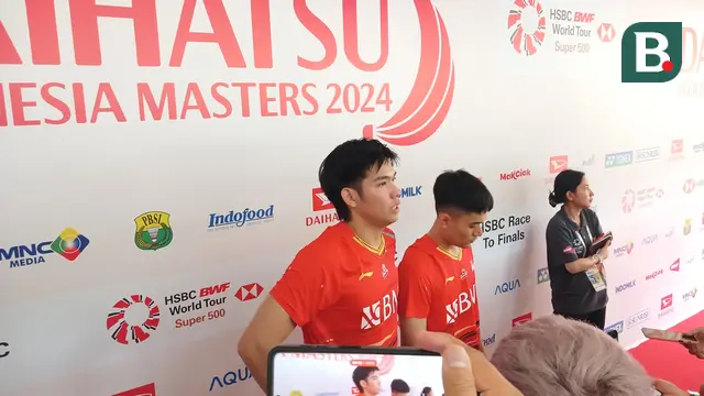 Leo Rolly Carnando/Daniel Marthin di Indonesia Masters 2024