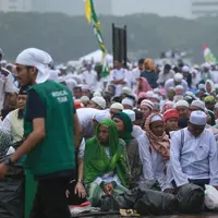 Aksi Damai 212.  (Adrian Putra/Bintang.com)