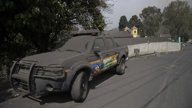 Dampak Abu Vulkanik Gunung Pacaya