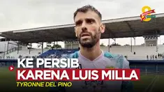 Berita video Tyronne del Pino mengungkapkan bahwa salah satu alasannya ke Persib Bandung karena kehadiran Luis Milla sebagai pelatih, Rabu (28/6/2023).