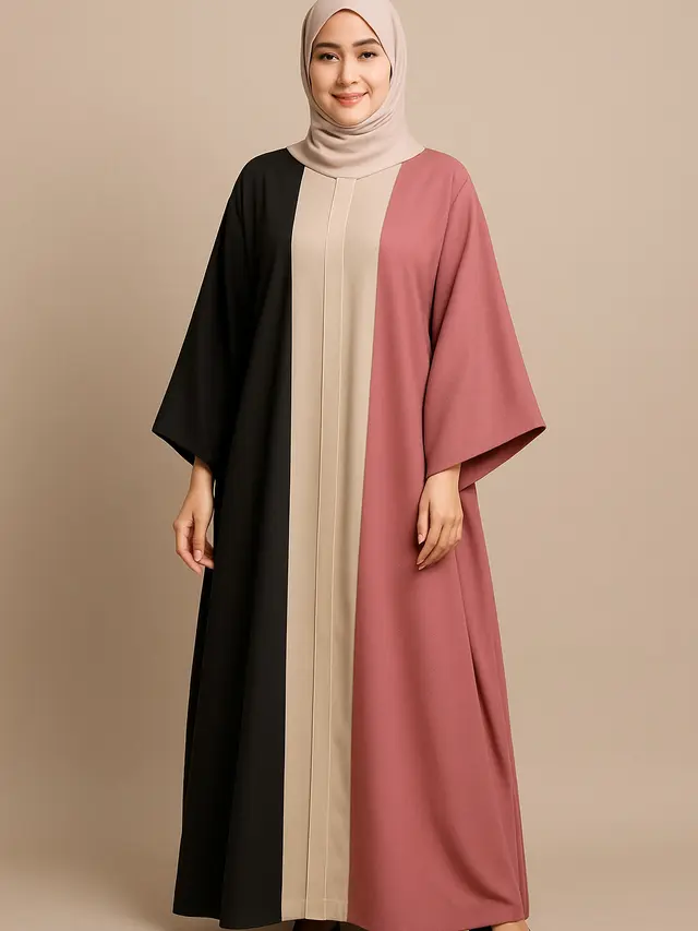Model Baju Abaya Kimono (Image by Chatgpt)