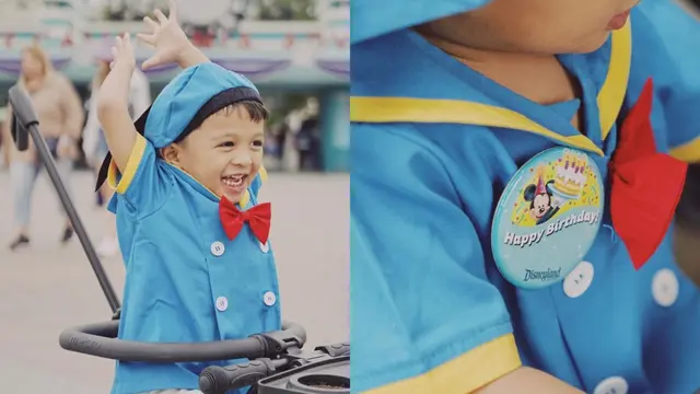 11 Potret Liburan Keluarga Arief Muhammad ke US, Rayakan Ulang Tahun Baim di Disneyland