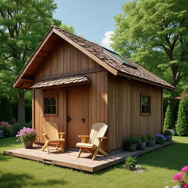 Inspirasi Rumah Kayu Kecil tapi Cantik