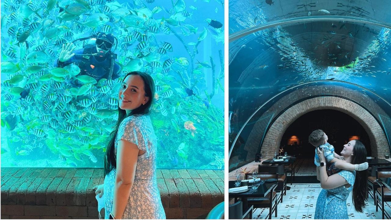 Lidi Brugman hamil anak kedua berlibur di Bali