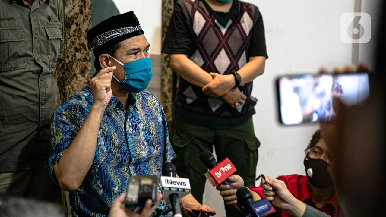 FOTO: FPI Bantah Tudingan Penyerangan Terhadap Polisi
