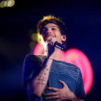 Louis Tomlinson. (AFP/Christopher Polk)