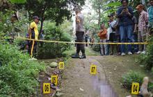 FOTO: Penampakan TKP Kasus Suami Mutilasi Istri di Ciamis, Darah Berceceran di Jalanan