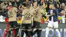 Ini hasil yang cukup merugikan PSG dalam usaha mempertahankan gelar juara. Lens merupakan pesaing utama mereka musim ini. (AP Photo/Thibault Camus)