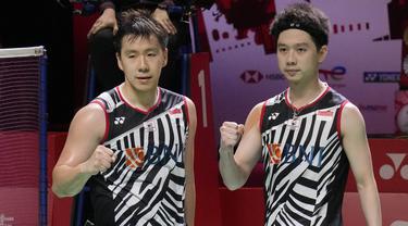 Foto: Kalahkan Pasangan Emas Olimpiade Tokyo 2020, Ini Dia Aksi Minions yang Berhasil Melaju ke Babak Final BWF World Tour Finals 2021