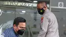 Kabid Humas Polda Metro Jaya, Kombes Yusri Yunus seusai memberikan keterangan pers di  Jakarta, Sabtu (14/8/2021). Polisi memulangkan I Gede Ary Astina alias Jerinx yang sudah menjadi tersangka kasus pengancaman usai bermediasi dengan pengiat sosial Adam Deni. (Liputan6.com/Herman Zakharia)