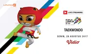 Banner Livestreaming Taekwondo sea games 2017