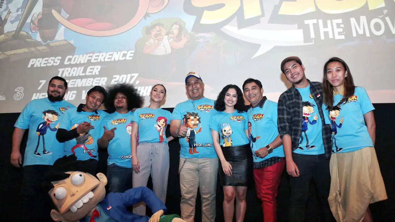 [Bintang] Preskon film Si Juki The Movie