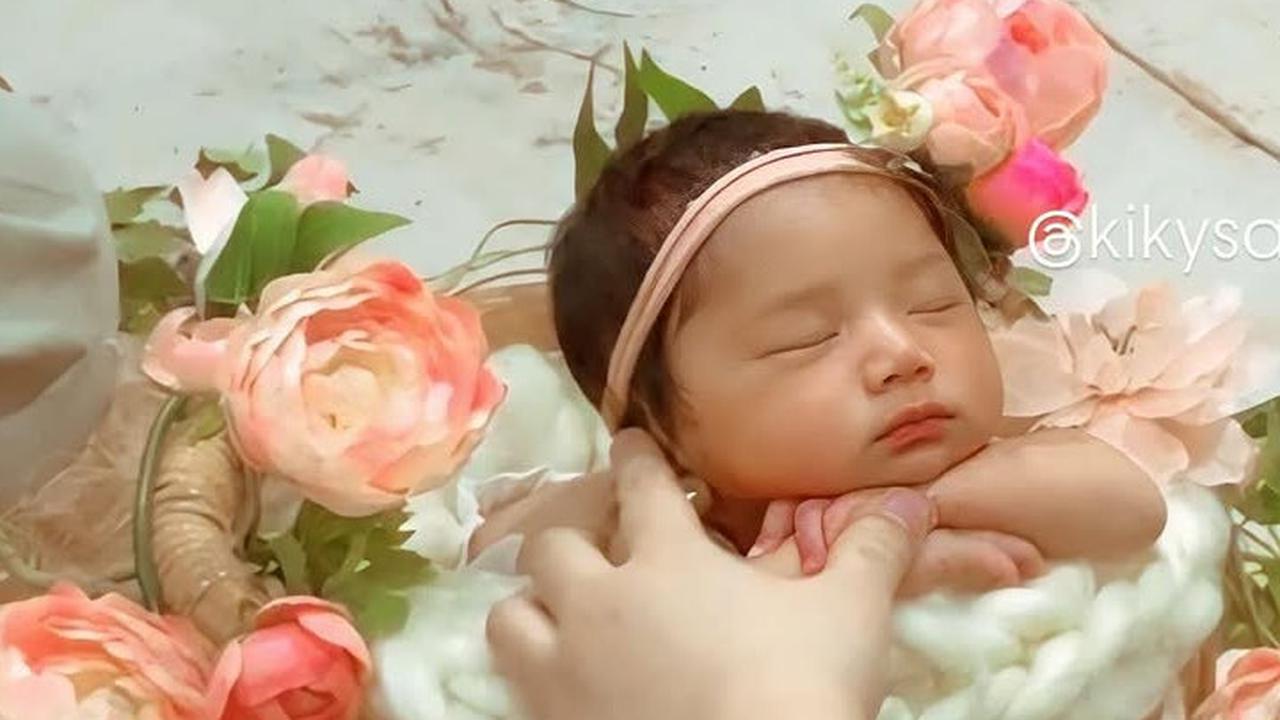 Potret Newborn Baby Kayya Anak Kiky Saputri, Dipuji Terlihat Cantik Sejak Bayi dan Bikin Gemas Netizen