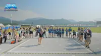 Aksi pramuka Indonesia joget K-pop jadi sensasi online di tengah kontroversi Jambore Dunia 2023 Korea Selatan. (dok. tangkapan layar YouTube DGDG Studio)