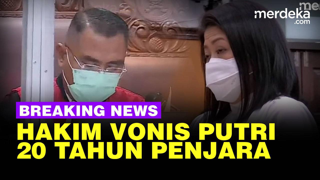 VIDEO: Detik-Detik Putri Candrawathi Divonis 20 Tahun Penjara