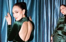 6 Potret Cantik Luna Maya Pakai Busana Velvet, Tampil Mewah, Elegan Tapi Simpel dan Effortless