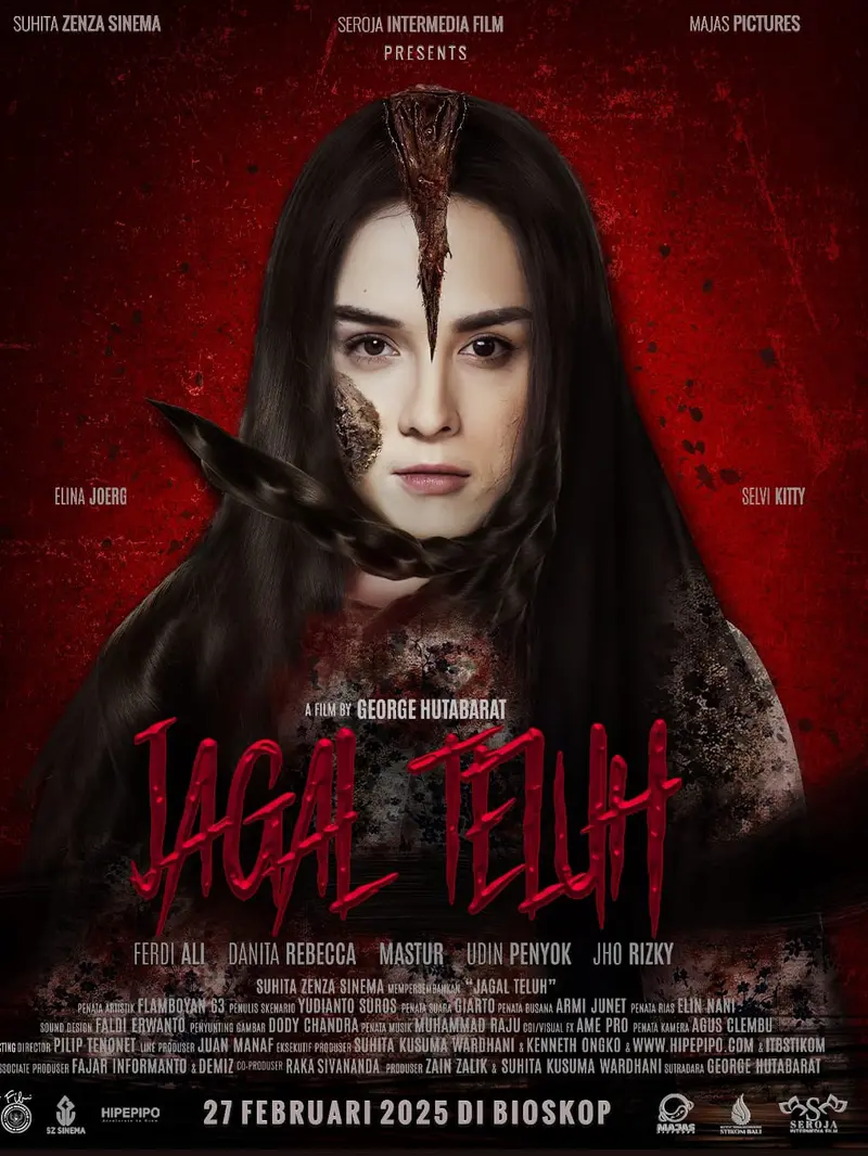 Poster dan Trailer Resmi Film Horor Jagal Teluh Dirilis, Siap Tayang 27  Februari 2025 - ShowBiz Liputan6.com