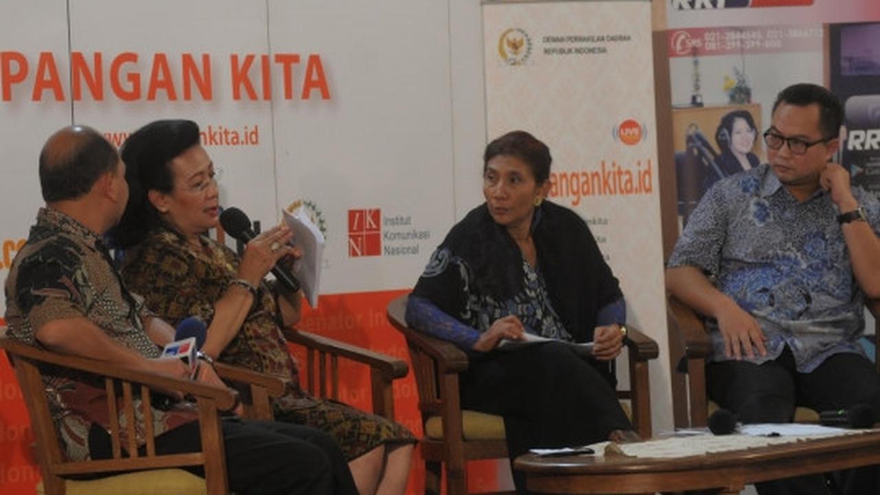 Menteri Susi bicara pemanfaatan sumber daya kelautan di Pangan Kita