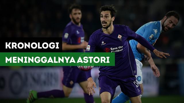 Berita video kronologi kematian kapten Fiorentina, Davide Astori.