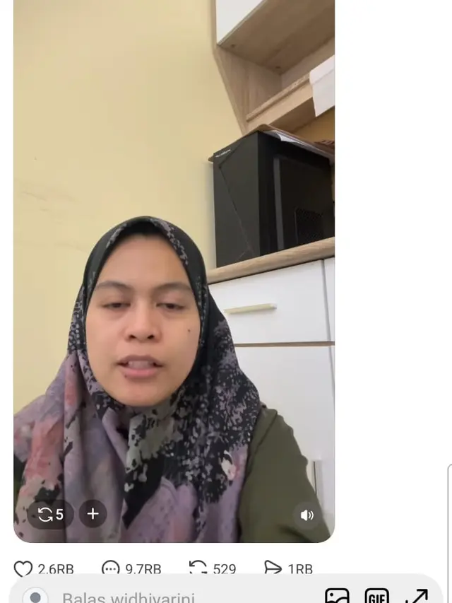 Permintaan maaf nakes mengomentari keluhan pasien Yurizal. (tangkapan layar di media sosial).