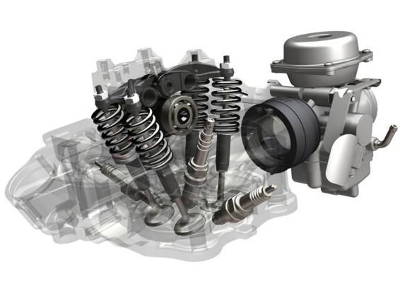 Diagram 3D Teknologi Triple Spark Pulsar 200NS