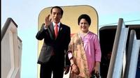 Tas Dior Iriana Jokowi saat mendampingi Presiden Jokowi. (Sumber Dok. Biro Pers Setpres)