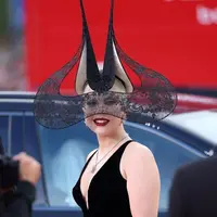 Melihat penampilan Lady Gaga yang dramatis di Venice Film Festival 2024 (@philiptreacy)
