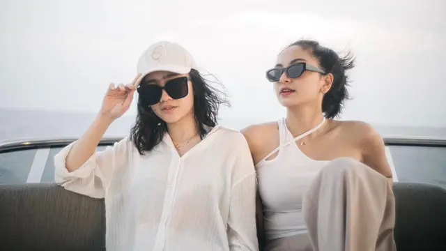 7 Potret Persahabatan Febby Rastanty dan Velerie Tifanka yang Selalu Kompak