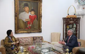 Bertemu Dubes Houssaini, Megawati Diundang Berkunjung ke Maroko