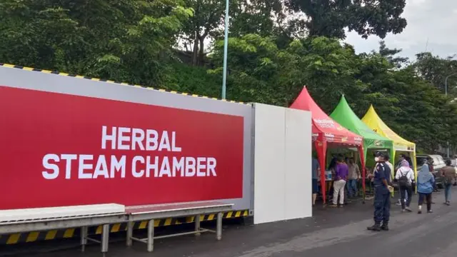 Lorong Uap Air Alkali Herbal untuk Melegakan Jalan Napas